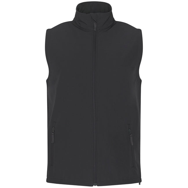 Charcoal - Front - PRO RTX Mens Softshell 2 Layer Gilet