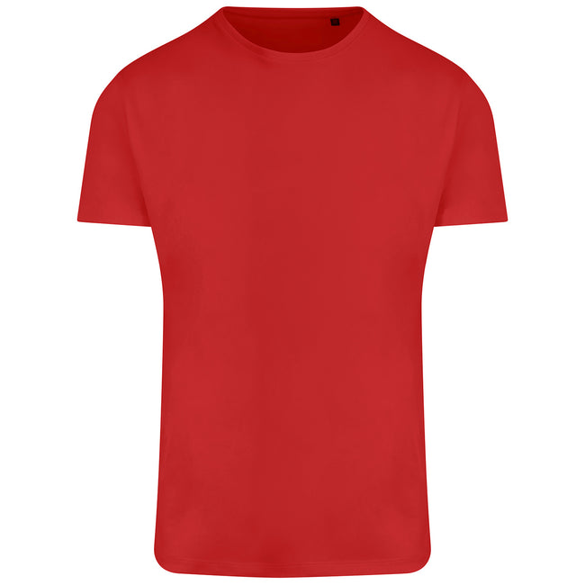 Fire Red - Front - Awdis Mens Ecologie Ambaro Recycled T-Shirt