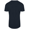 French Navy - Back - Awdis Mens Ecologie Ambaro Recycled T-Shirt