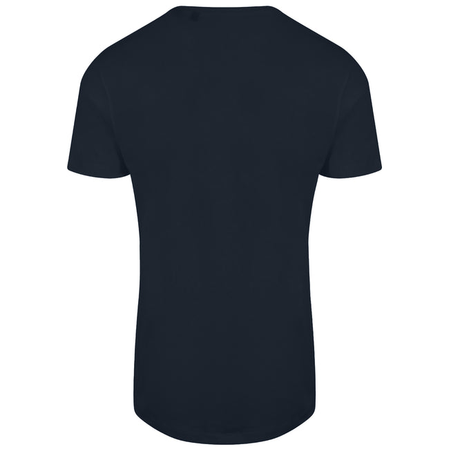 French Navy - Back - Awdis Mens Ecologie Ambaro Recycled T-Shirt