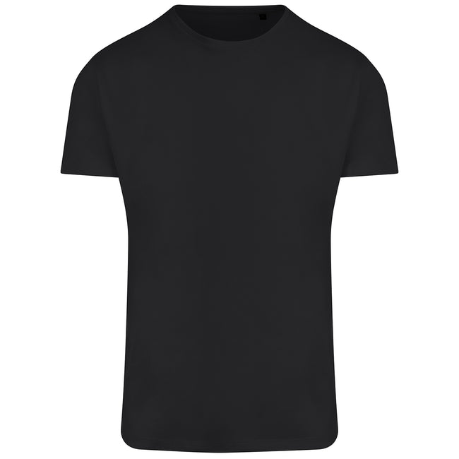 Jet Black - Front - Awdis Mens Ecologie Ambaro Recycled T-Shirt
