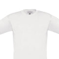 White - Back - B&C Childrens-Kids Exact 190 T-Shirt