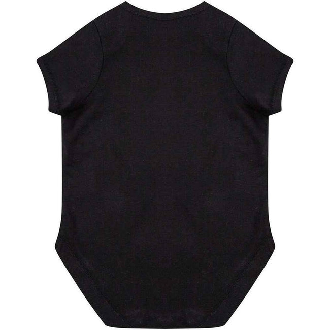 Black - Back - Larkwood Baby Organic Bodysuit