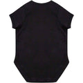 Black - Back - Larkwood Baby Organic Bodysuit