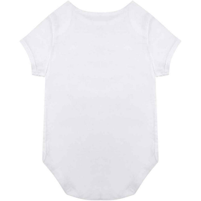 White - Back - Larkwood Baby Organic Bodysuit