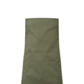 Olive - Back - Premier Unisex Adult Swap & Pop Customizable Full Apron