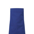 Royal Blue - Back - Premier Unisex Adult Swap & Pop Customizable Full Apron