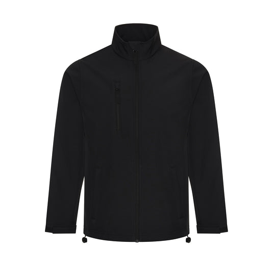 Black - Front - PRO RTX Mens 3 Layer Soft Shell Jacket