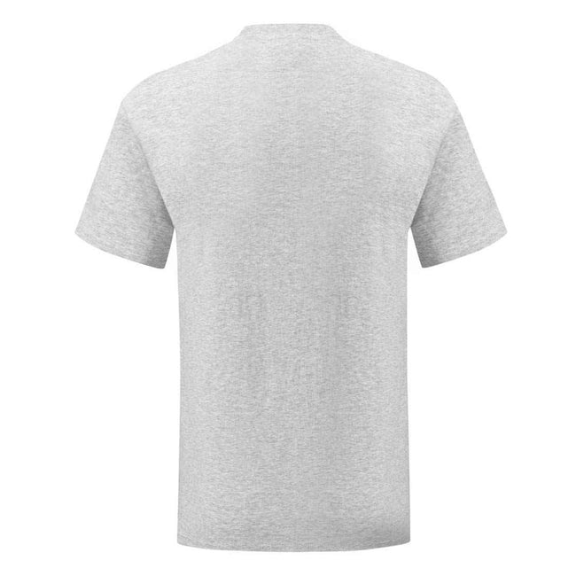 Heather Grey - Back - Fruit of the Loom Mens Iconic 150 T-Shirt