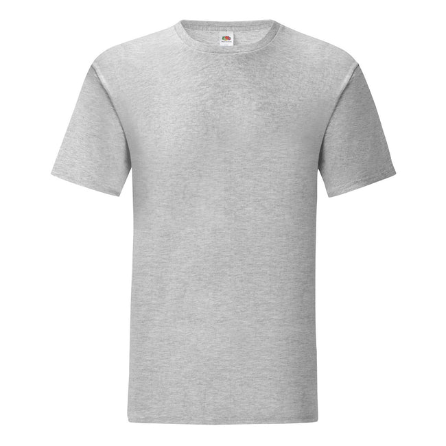 Heather Grey - Front - Fruit of the Loom Mens Iconic 150 T-Shirt