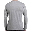 Sports Grey - Back - Gildan Unisex Adult Softstyle Long-Sleeved T-Shirt