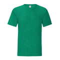 Heather Green - Front - Fruit of the Loom Mens Iconic 150 Heather T-Shirt