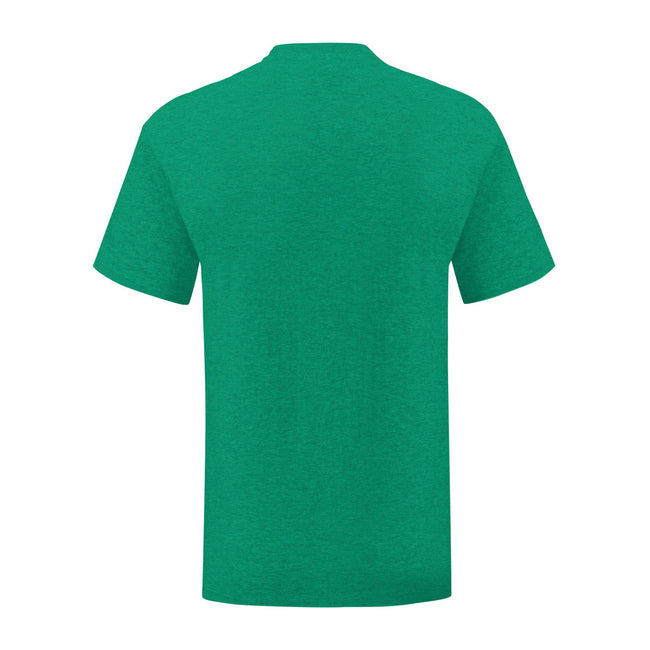 Heather Green - Back - Fruit of the Loom Mens Iconic 150 Heather T-Shirt
