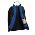 Bright Royal Blue-Black-White - Back - Bagbase Teamwear Backpack