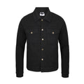 Black - Front - So Denim Mens Noah Denim Jacket