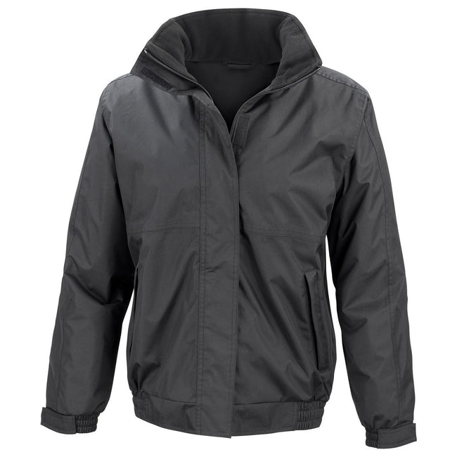 Black - Front - Result Core Womens-Ladies Channel Blouson Jacket