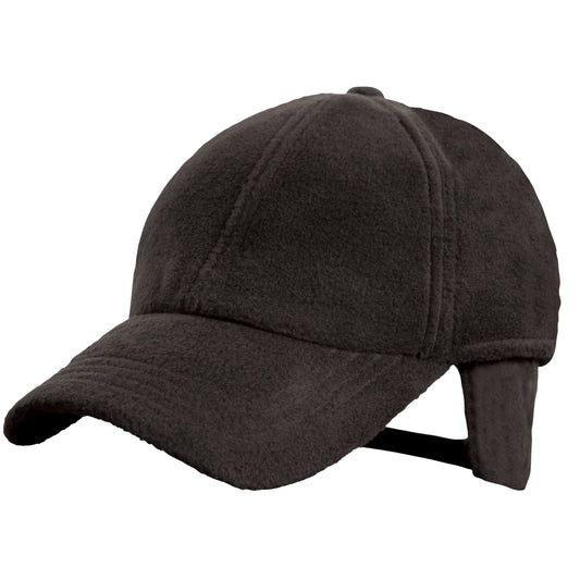 Black - Front - Result Winter Essentials Unisex Adult Polartherm Cap