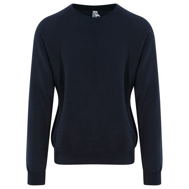 New French Navy - Front - Awdis Mens Graduate Heavyweight Sweatshirt
