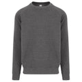 Charcoal - Front - Awdis Mens Graduate Heavyweight Sweatshirt