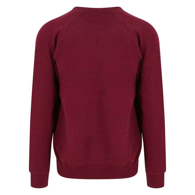 Burgundy - Back - Awdis Mens Graduate Heavyweight Sweatshirt