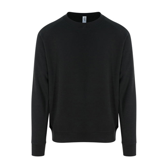 Jet Black - Front - Awdis Mens Graduate Heavyweight Sweatshirt