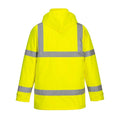 yellow - Back - Portwest Hi-Vis Traffic Jacket (S460) - Workwear - Safetywear