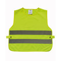 Yellow - Front - Yoko Childrens-Kids Hi-Vis Tabard