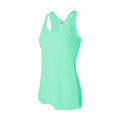 Mint - Side - Bella + Canvas Womens-Ladies Flowy Racerback Tank Top