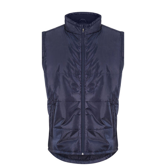 Navy - Front - PRO RTX Unisex Adult Gilet
