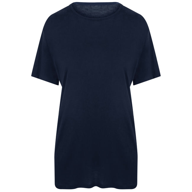 Navy - Front - Ecologie Mens EcoViscose T-Shirt