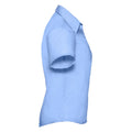 Bright Sky - Side - Russell Collection Womens-Ladies Ultimate Non-Iron Short-Sleeved Shirt
