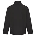 Charcoal - Back - PRO RTX Mens Three Layer Soft Shell Jacket