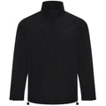 Black - Front - PRO RTX Mens Three Layer Soft Shell Jacket