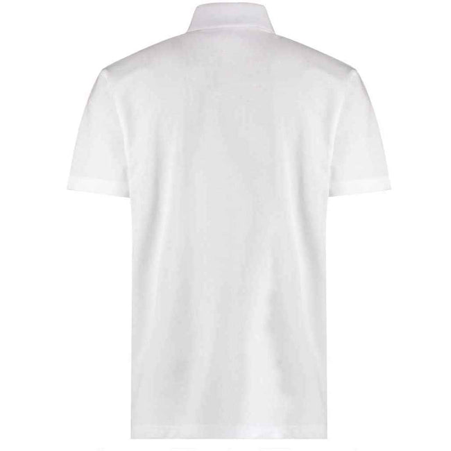 White - Back - Kustom Kit Mens Workforce Regular Polo Shirt