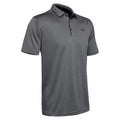 Graphite-Black - Front - Under Armour Mens Tech Polo Shirt