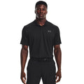 Black - Back - Under Armour Mens Tech Polo Shirt