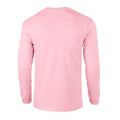 Light Pink - Back - Gildan Unisex Adult Ultra Cotton Long-Sleeved T-Shirt