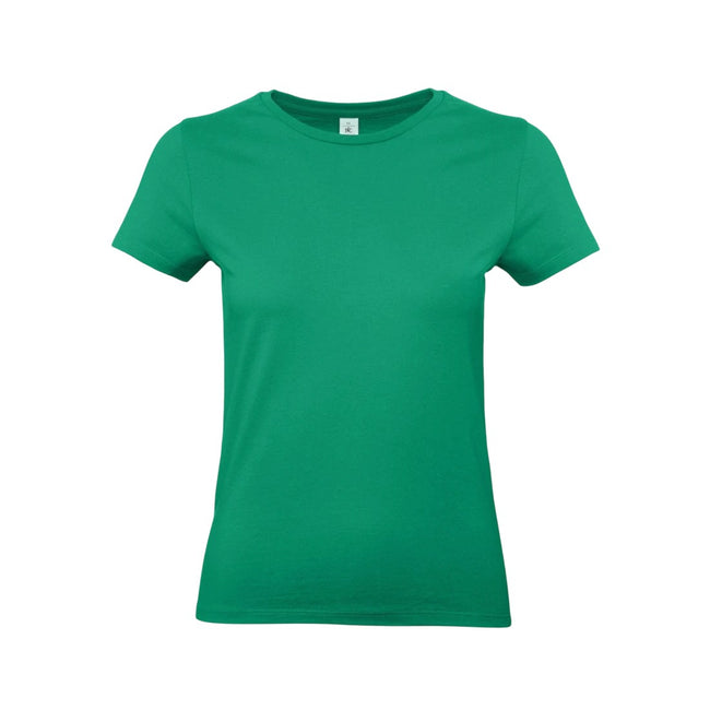 Kelly Green - Front - B&C Womens-Ladies E190 T-Shirt
