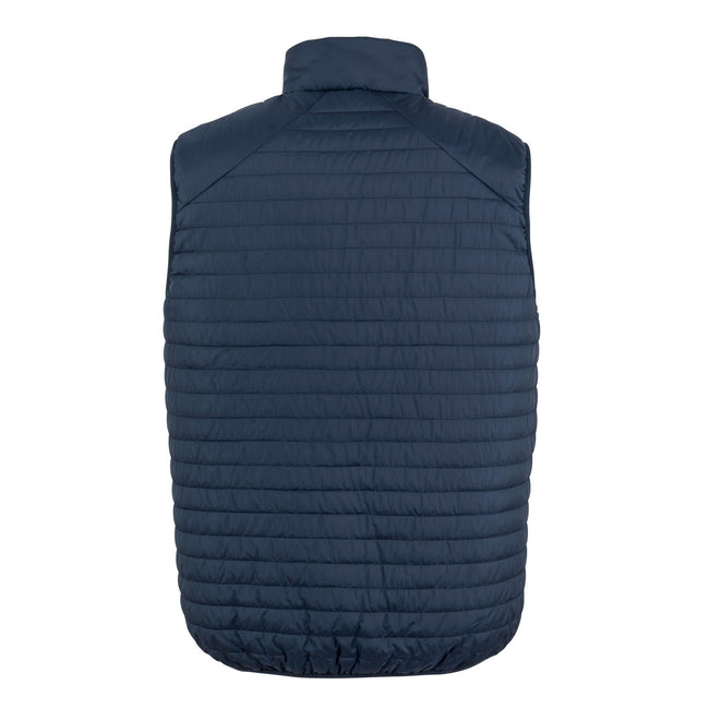 Navy - Back - Result Unisex Adult Thermoquilt Gilet