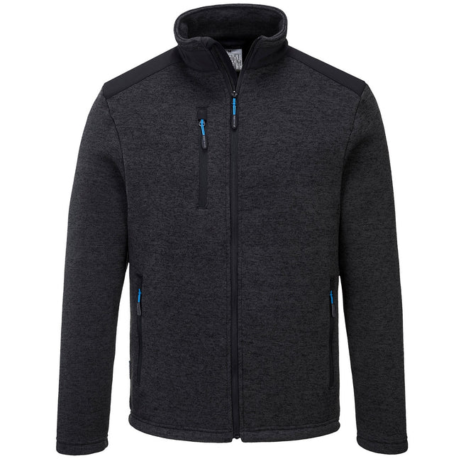 Grey Marl - Front - Portwest Mens KX3 Performance Fleece Jacket