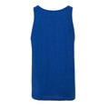 True Royal - Back - Bella + Canvas Unisex Adult Jersey Tank Top