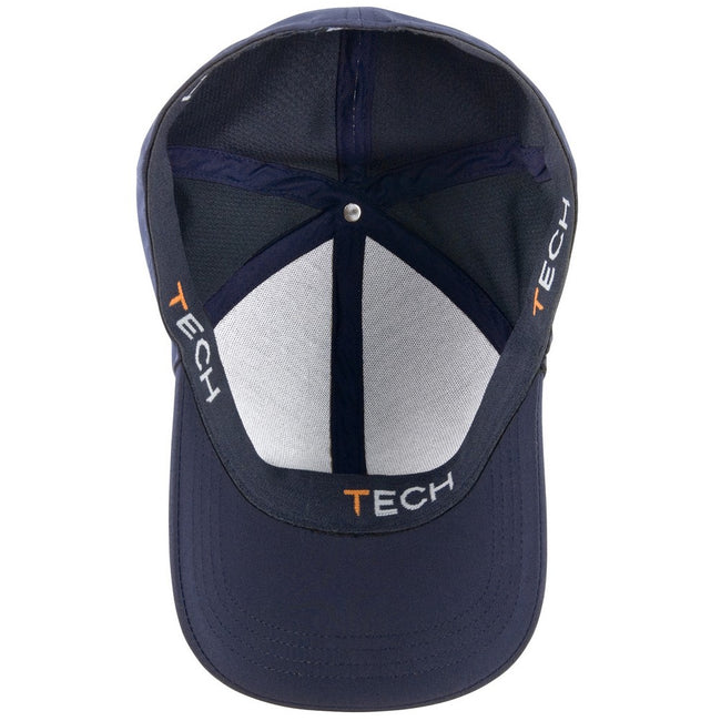 Navy - Side - Result Headwear Tech Performance Softshell Cap