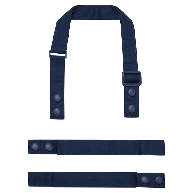 Navy - Front - Premier Swap & Pop Customizable Apron