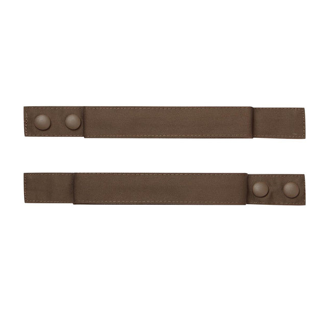 Brown - Side - Premier Swap & Pop Customizable Apron