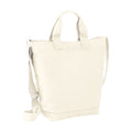Natural - Front - Bagbase Canvas Shopper Bag