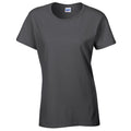 Dark Heather - Front - Gildan Womens-Ladies Heather T-Shirt