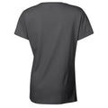 Dark Heather - Back - Gildan Womens-Ladies Heather T-Shirt