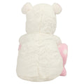 White-Pink - Back - Mumbles Hippo Plush Toy