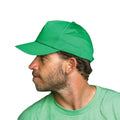 Apple Green - Back - Result Headwear Boston 5 Panel Polycotton Baseball Cap