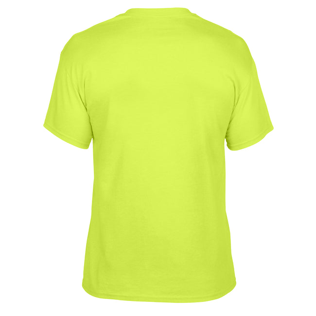 Safety Green - Back - Gildan Mens DryBlend T-Shirt